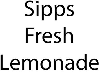 Sipps Fresh Lemonade
